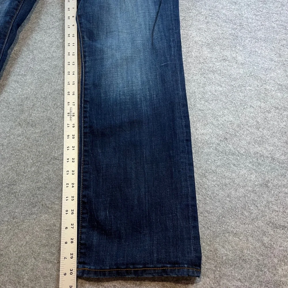 William Rast Mens Legacy Relax Straight Blue Denim Jeans 34x32 Casual Rugged